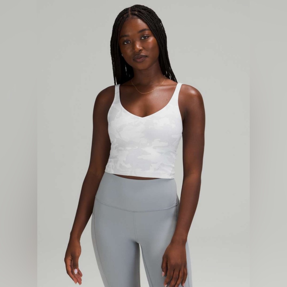 Lululemon Align Tank in Incognito Camo Alpine White Multi
